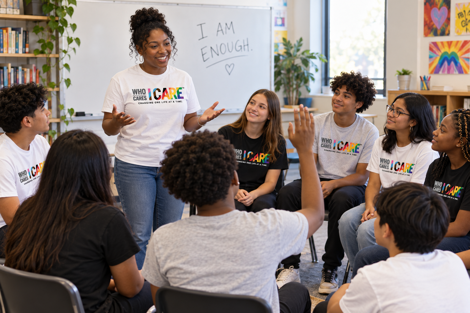 I Am Enough — classroom empowerment workshop